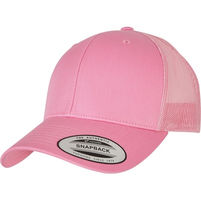 Flexfit 6606/6606T Trucker Vintage COT55660604899-pink Růžová