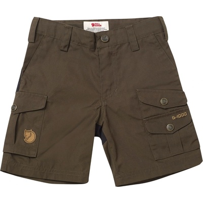 Fjällräven kids Vidda shorts Dark Olive