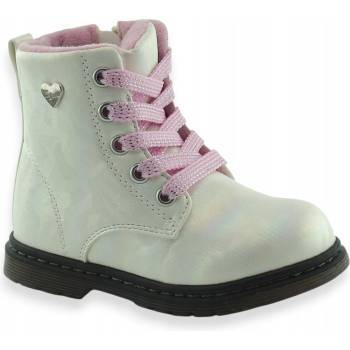 Wojtyłko dětské kozačky eko kůže bílé