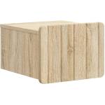 vidaXL Спален шкаф с монтаж на стена Дъб сонома 33 x 34, 5 x 24 см (898259)