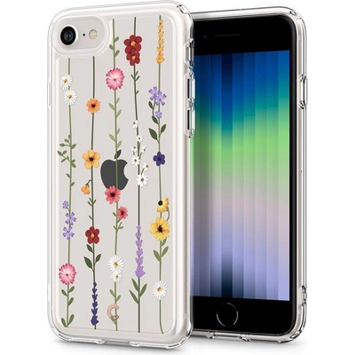 Spigen Cyrill Cecile Case Flower Garden - хибриден кейс с висока степен на защита за iPhone SE (2022), iPhone SE (2020), iPhone 8, iPhone 7 (цветни мотиви)