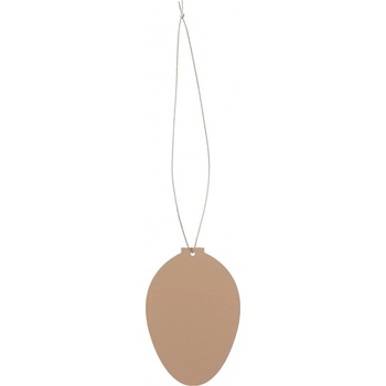 Cooee Design Veľkonočné ozdoby, set 4 ks, vajíčka caffe latte