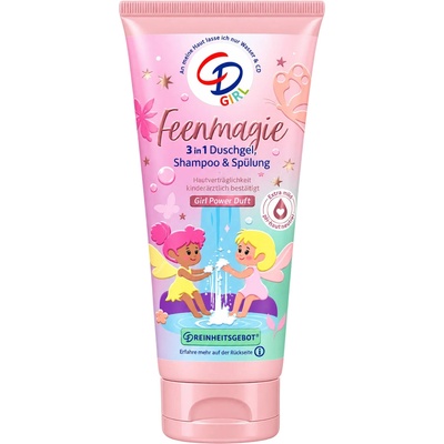 CD Dětský sprchový gel a šampon s kondicionérem 3v1 - Feenmagie - Kouzlo víly 250 ml