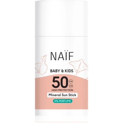 Naïf Baby & Kids Mineral Sun Stick тичинка за тен SPF 50 36 гр