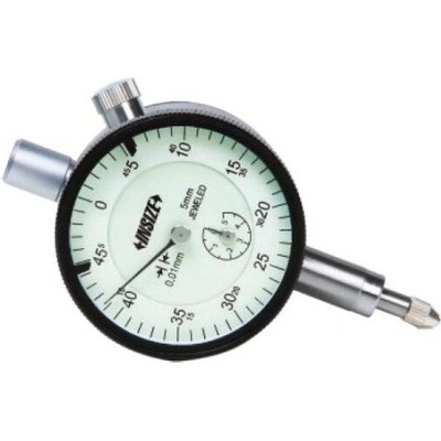 INSIZE Kompaktní číselníkový úchylkoměr bez očka typ 2311 3mm 2311-3F