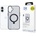 3mk Protection 3mk Smoke Case Mag&Stand за Apple iPhone 16 - черен (5903108597210)