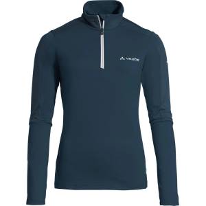 VAUDE Дамски поларен пуловер Vaude Women's Livigno Halfzip II Fleece jumper - Dark Sea Uni - размер 40 (EU) (105-2999-1114)