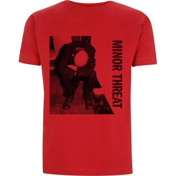 Image 1 of NNM Мъжка тениска Minor Threat - LP - Червен - RTMINTSRLP