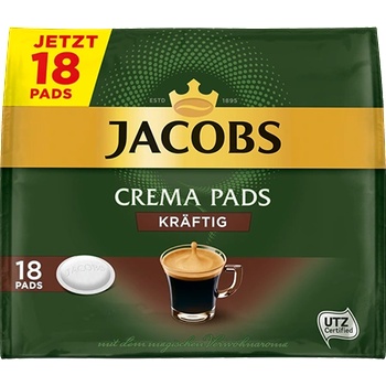 Douwe Egberts Jacobs Crema Pads Kraftig Senseo pods 18 бр