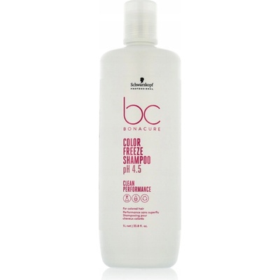 Schwarzkopf Professional BC Bonacure Color Freeze pH 4.5 šampón 1000 ml