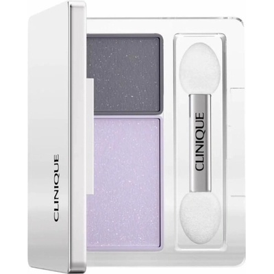 Clinique All About Shadow Duo oční stíny Blackberry Frost 1,7 g