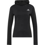 adidas Дамска тениска adidas Women's ADI365 Running Essentials Winter Hooded Running shirt - Black (916-7574-0113)