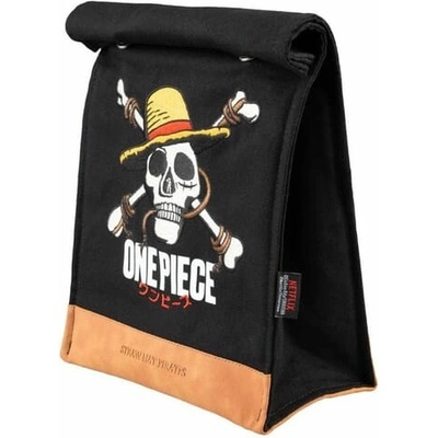 Grupo Erik editores Taška na jedlo One Piece hnědo-černá