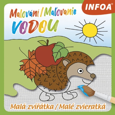 Malé zvieratká maľovanie vodou