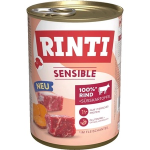 RINTI Консерва rinti sensible говеждо & сладък картоф 400 г