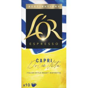 L'OR Кафе капсули L’OR Capri Dolce Vita за Nespresso Original, 10 бр