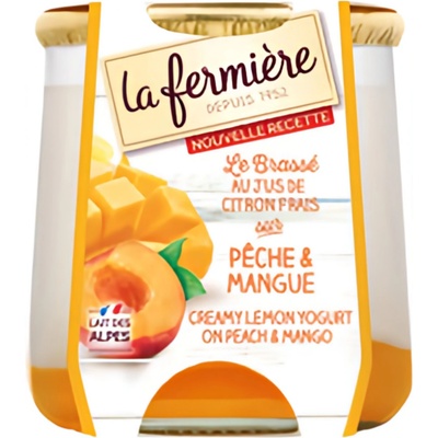 La Fermiére Jogurt broskev mango 160 g