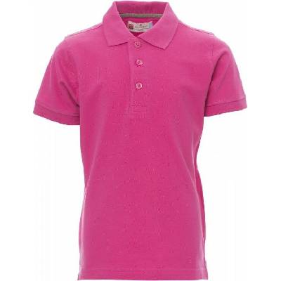 Polo PAYPER VENICE kids fuchsia červená