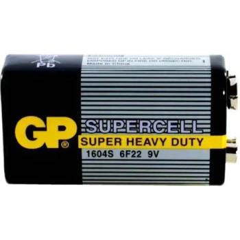 GP Batteries Цинк карбонова батерия GP 6F22 /9V/ Supercell 1604E 1 бр. shrink (GP-BM-1604S-B)