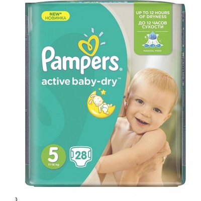 Pampers Active Baby 5 28 ks
