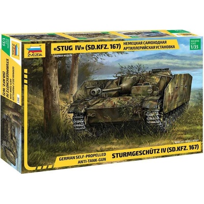 Zvezda Sturmgeschuetz IV Model kit tank 3661 1:35