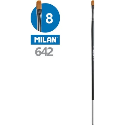 Štetec plochý MILAN č. 8 - 642