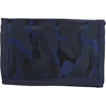 Портфейл от плат - син камуфлаж