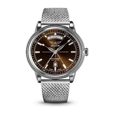 Aviator Мъжки часовник Aviator Douglas Day-Date Limited Edition V. 3.20. 0.140. 5 (V.3.20.0.140.5)