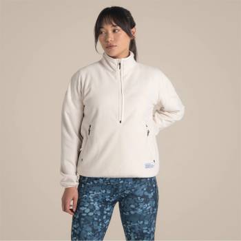 Craghoppers Women's Rnu 1/2 Zip Fleece - Ecru