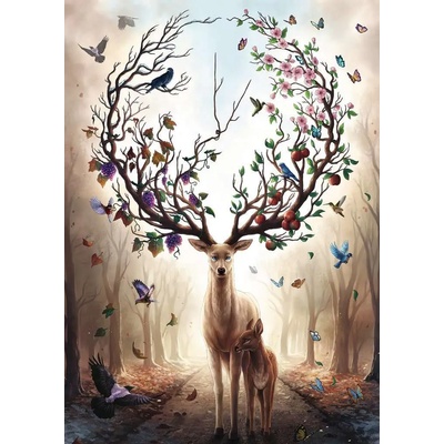 Ravensburger - Puzzle Magical Deer - 1 000 piese