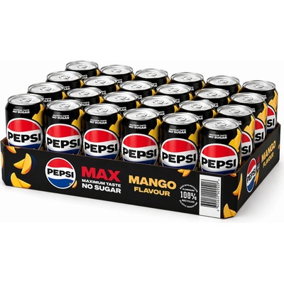 Pepsi Max Lemon 24 x 330 ml – Zbozi.Blesk.cz