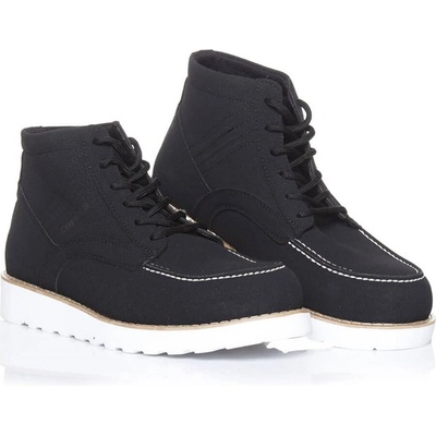 Chekich Мъжки велурени боти ch047 - Черни #385263 (385263_Черно)