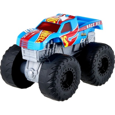 Mattel Hot Wheels Mattel Monster trucks svítící a rámusící vrak HDX60