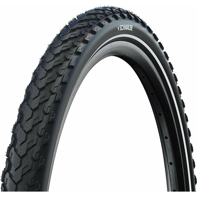 Schwalbe Motion Land Cruiser Plus 45-622, zelená, s technológiou PunctureGuard a reflexným pruhom