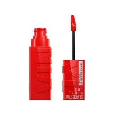 Maybelline Super Stay Vinyl Ink rtěnka červená 4,2 ml