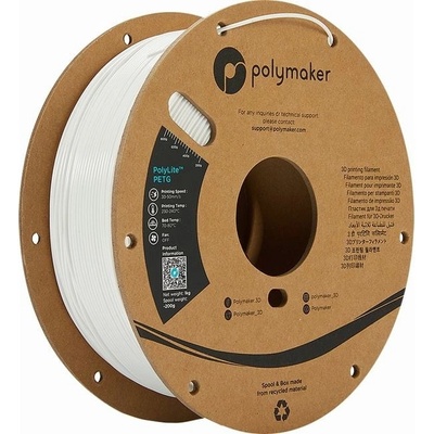 Polymaker PETG POLYLITE BIELA 1,75mm 1 kg