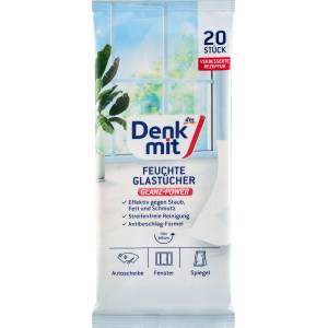 Denkmit Влажни кърпички за почистване на стъкло, 20 бр (1046204)