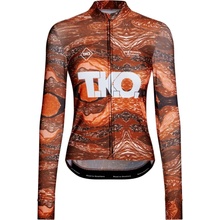 Pas Normal Studios Women's T.K.O. Mechanism Long Sleeve Jersey T.K.O. Red dámský