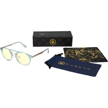GUNNAR Комплект GUNNAR x World of Warcraft Alliance Edition Blue Crystal - Amber - (GUN-WOW-01401)