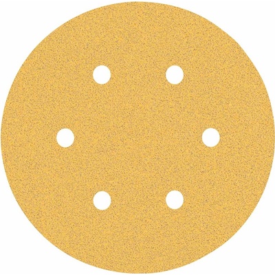 BOSCH Brúsny papier EXPERT C470 so 6 otvormi, 150 mm, zrnitosť 80, 50 ks 2608900919