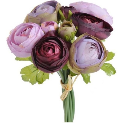 Ranunculus pryskyřník svazek - MIX fialovorůžová