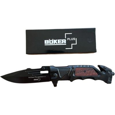 Böker Plus Ловен нож boker plus, неръждаема стомана, 23 см, черен (3209)