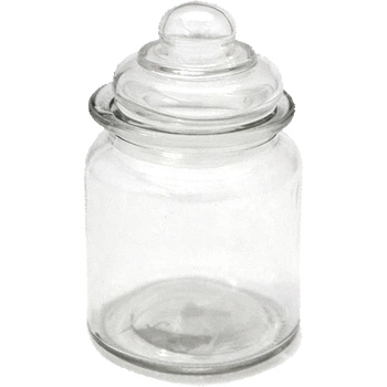 Jin bo yang HORECANO-Стъклен буркан с капак 270ml (HC-981412) G0020 (181151) (01981412)