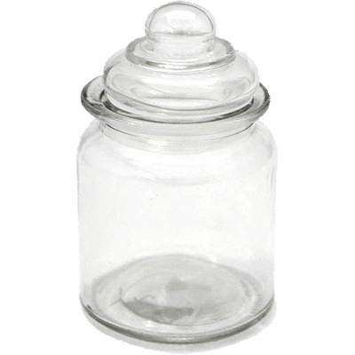 Jin bo yang HORECANO-Стъклен буркан с капак 270ml (HC-981412) G0020 (181151) (01981412)