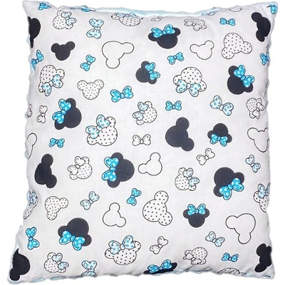 Intermedic SK Vankúš Mickey Mouse tyrkys minky modrá 40x30
