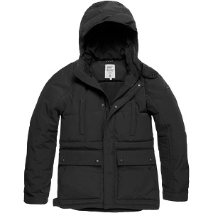 Vintage Industries Мъжко яке тип парка Vintage Industries Milo, черно (25128.black)