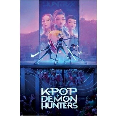Pyramid International Plagát KPop Demon Hunters - Key Art