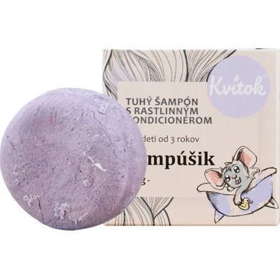 KVITOK Detský tuhý šampón s kondicionérom Šampón 25 g