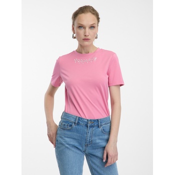 Orsay Розова дамска тениска с апликация ORSAY Orsay | Rozov | ЖЕНИ | XS