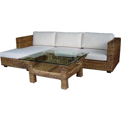 Hitra Sedací souprava DIMA - díl rohový - banán – Zboží Dáma